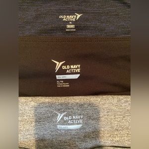 Set of 3 Old Navy Go-Dry Leggings